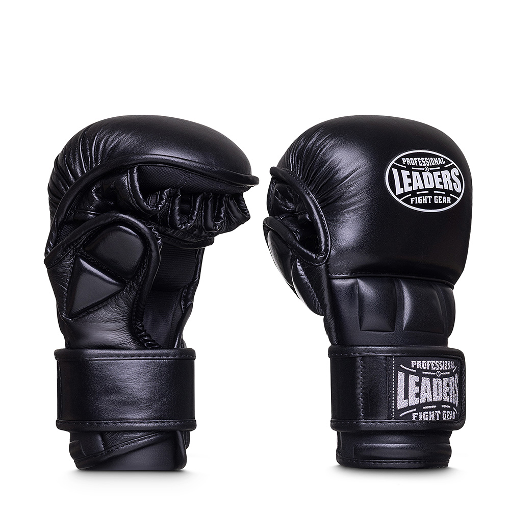 Перчатки MMA LEADERS SPARRING BK 