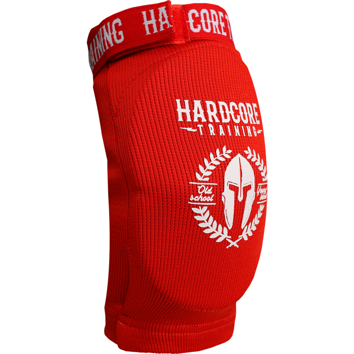  Налокотники Hardcore Training Helmet Red/White 
