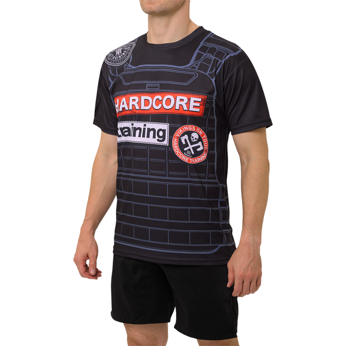  Тренировочная футболка Hardcore Training Weighted Vest Black 
