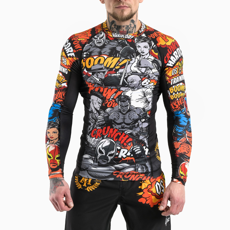  Рашгард Hardcore Training Comics LS 