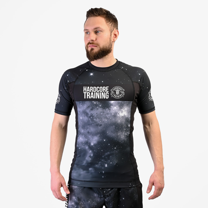  Рашгард Hardcore Training Space Black SS 