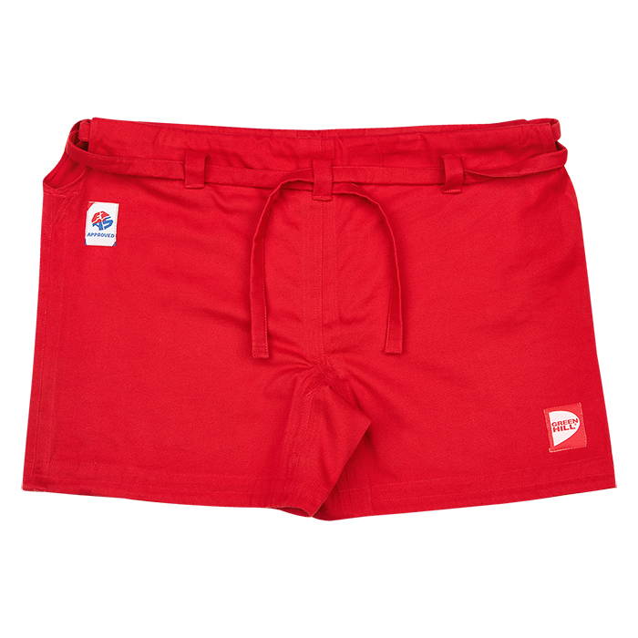 Шорты GREEN HILL для боевого самбо "COMBAT" FIAS красные 