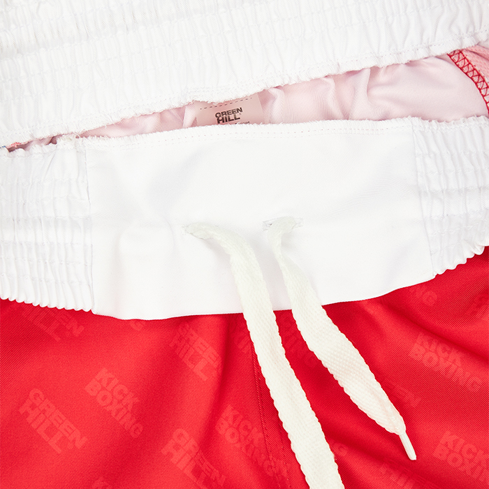  Брюки для кикбоксинга GREEN HILL KBT-2089 красные 