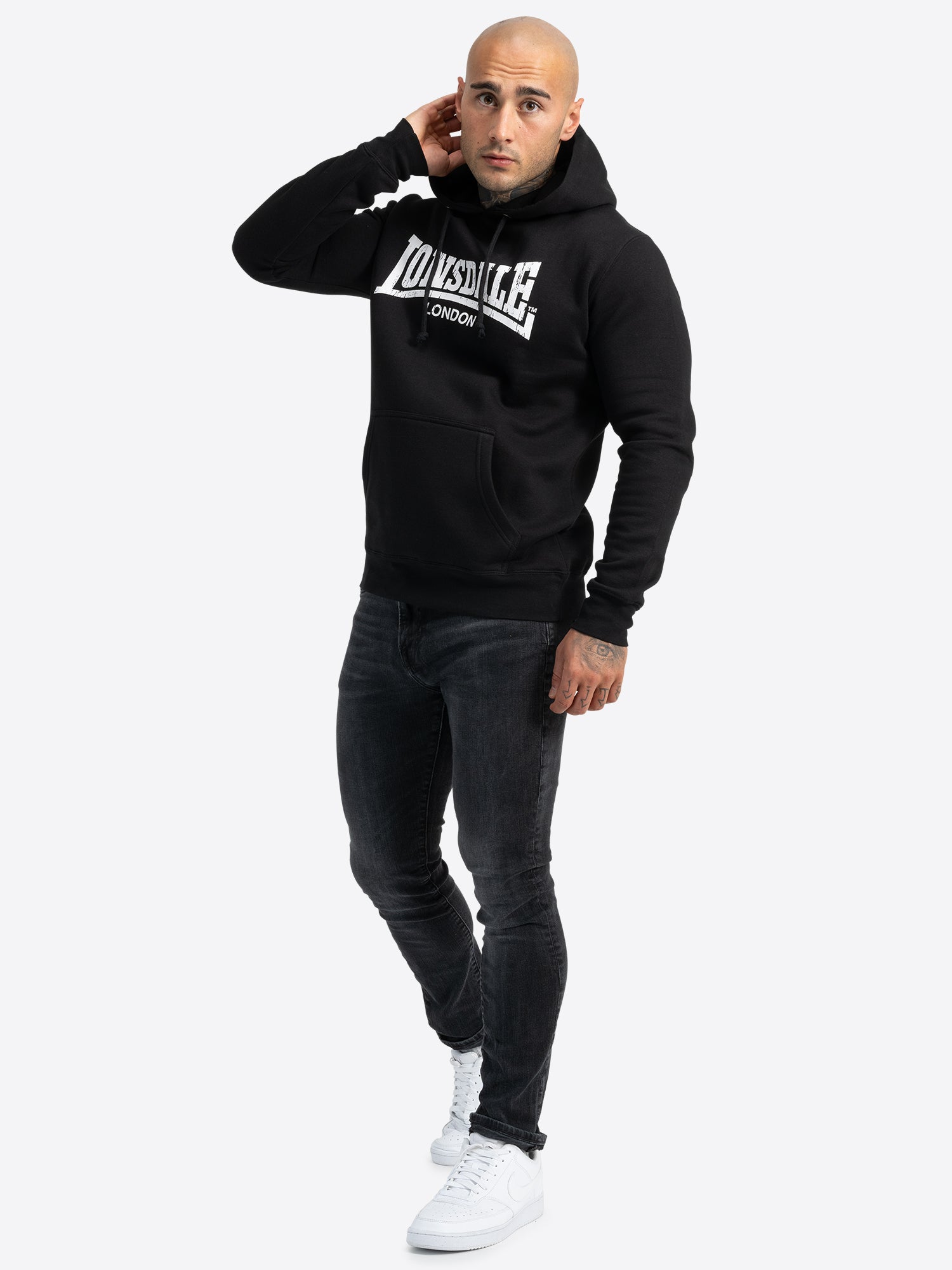  Худи LONSDALE WOLTERTON Black 