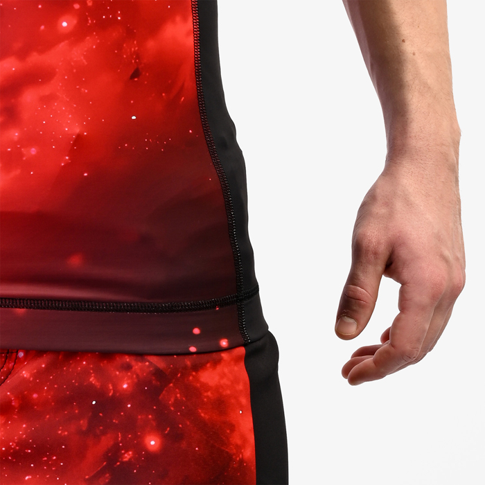  Рашгард Hardcore Training Space Red SS 