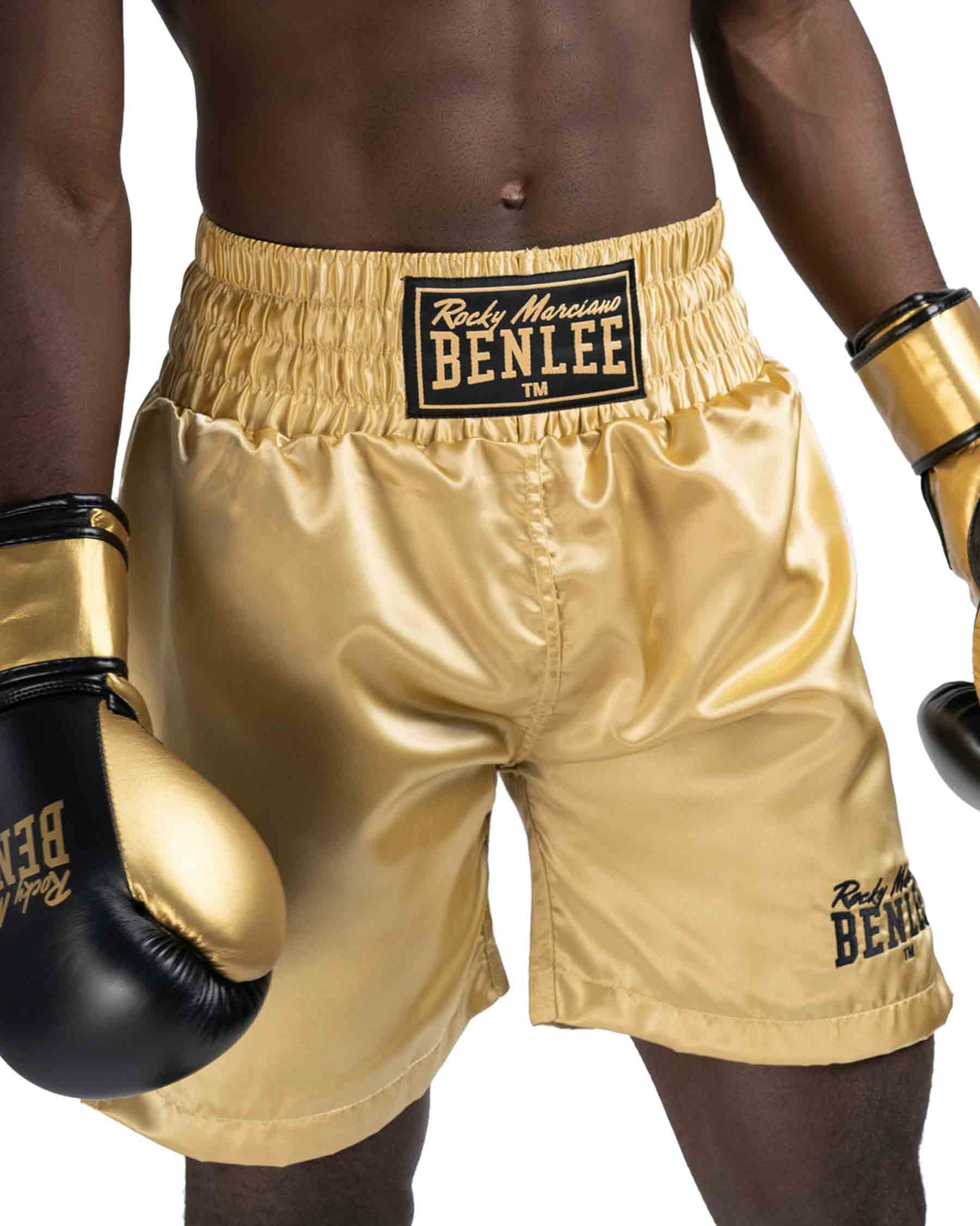  Боксерские шорты BENLEE UNI BOXING gold 