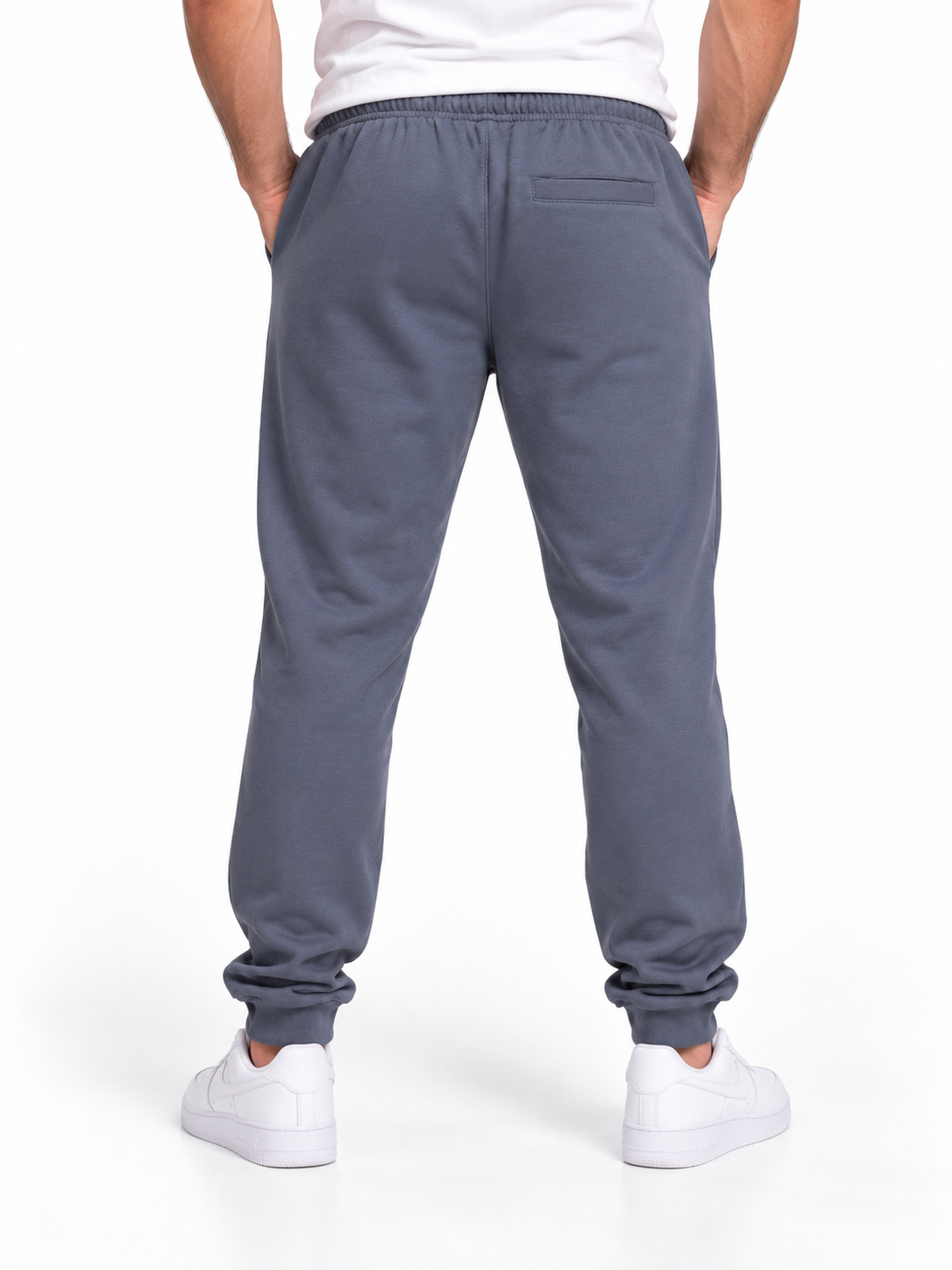  Спортивные штаны Lonsdale BK манжет серые 
