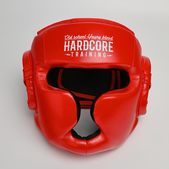  Шлем Hardcore Training Base Red 