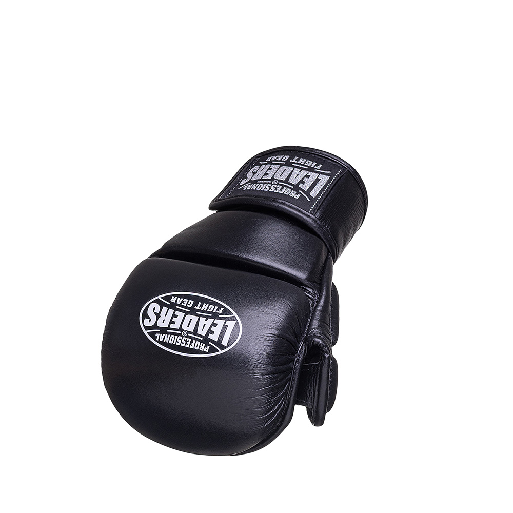  Перчатки MMA LEADERS HYBRID BK 