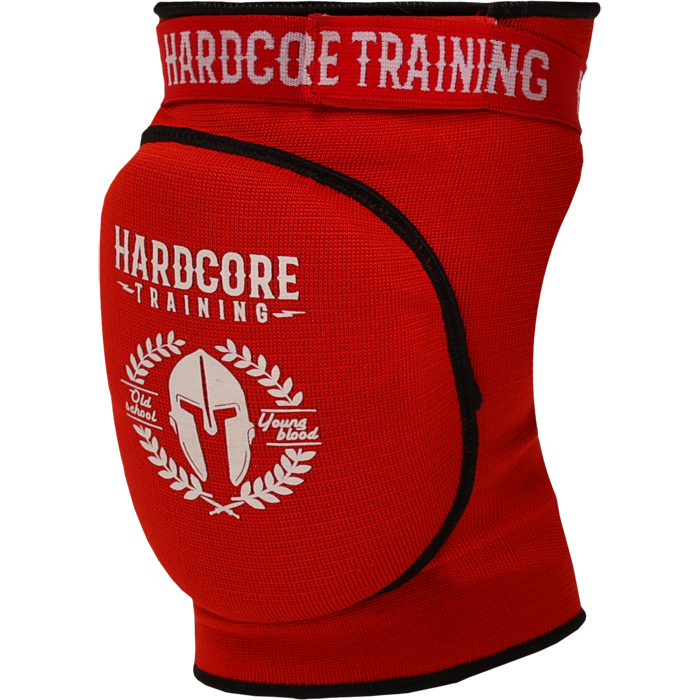  Наколенники Hardcore Training Helmet Red/White 