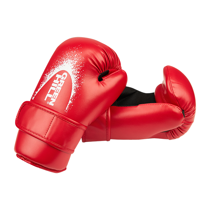  Перчатки GREEN HILL для поинтфайтинга кикбоксинга тхэквондо ITW красные 