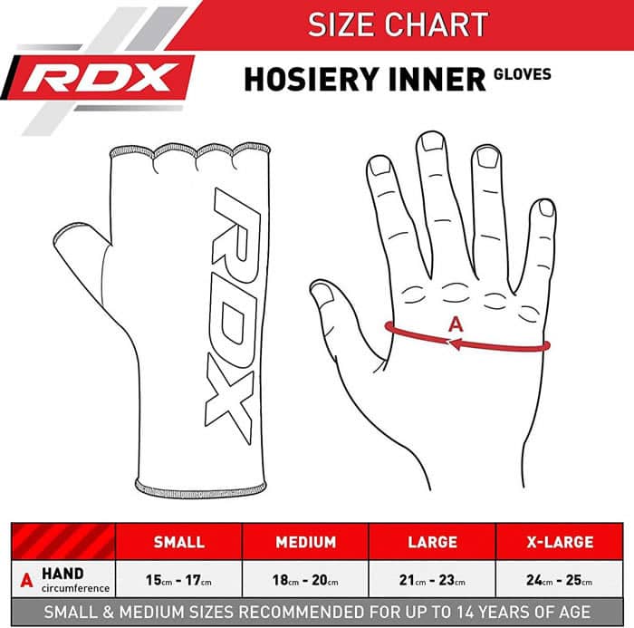  Быстрые бинты RDX INNER HAND GLOVES синие 