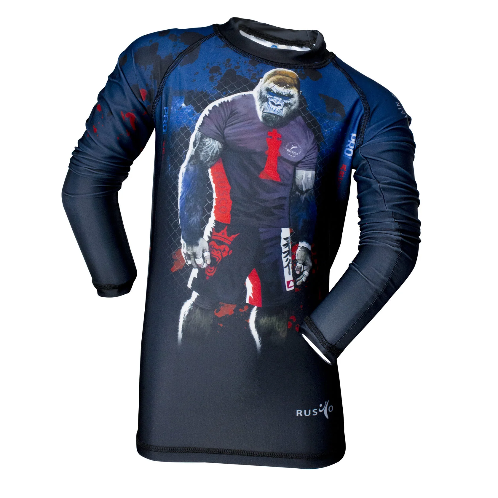  Рашгард Rusco Sport Monkey king детский 