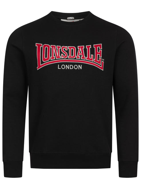  Толстовка LONSDALE BERGER LP181, цвет Black 