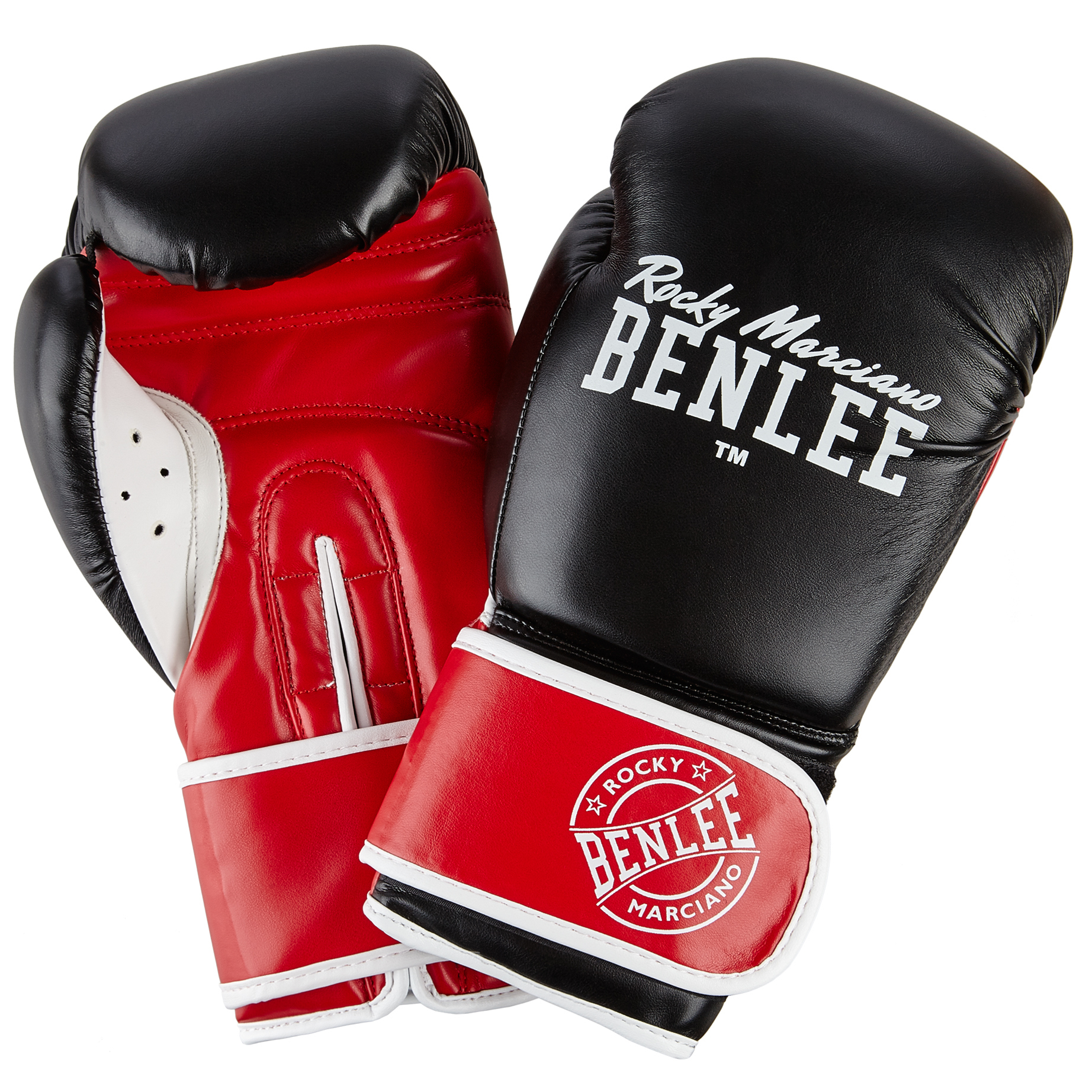  Боксерские перчатки Benlee Carlos черные 