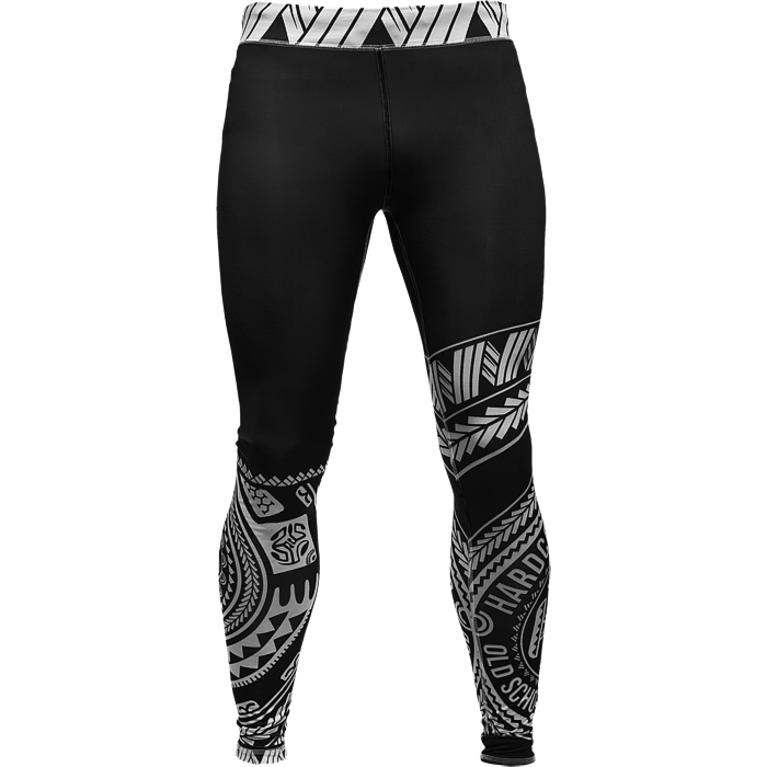  Компрессионные штаны Hardcore Training Ta Moko Black 