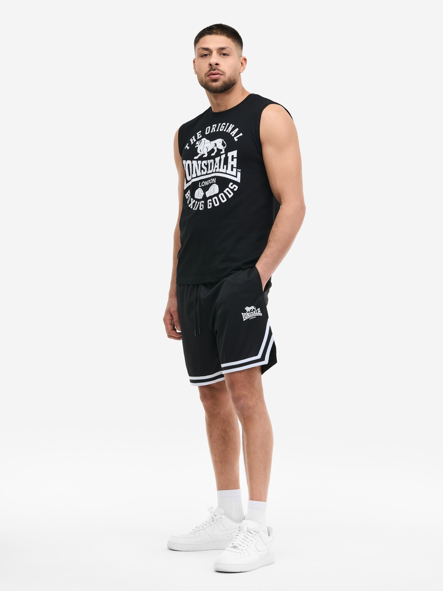  Футболка LONSDALE BOLDRON, цвет Black 