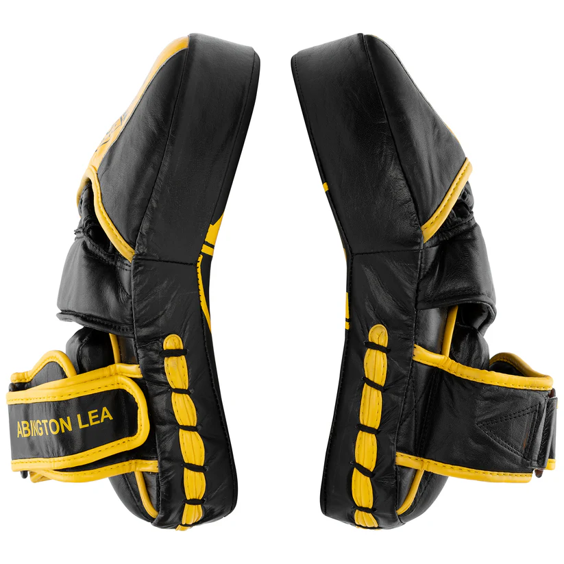  Лапы боксерские BENLEE ABINGTON LEA Black/Yellow 