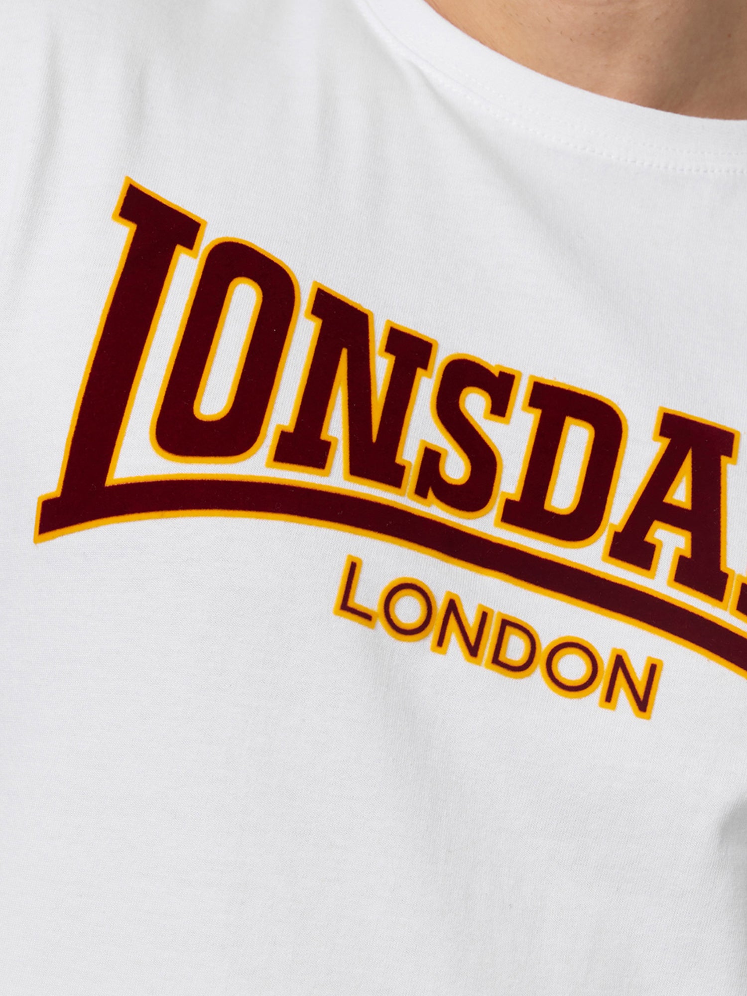  Футболка мужская LONSDALE CLASSIC White 