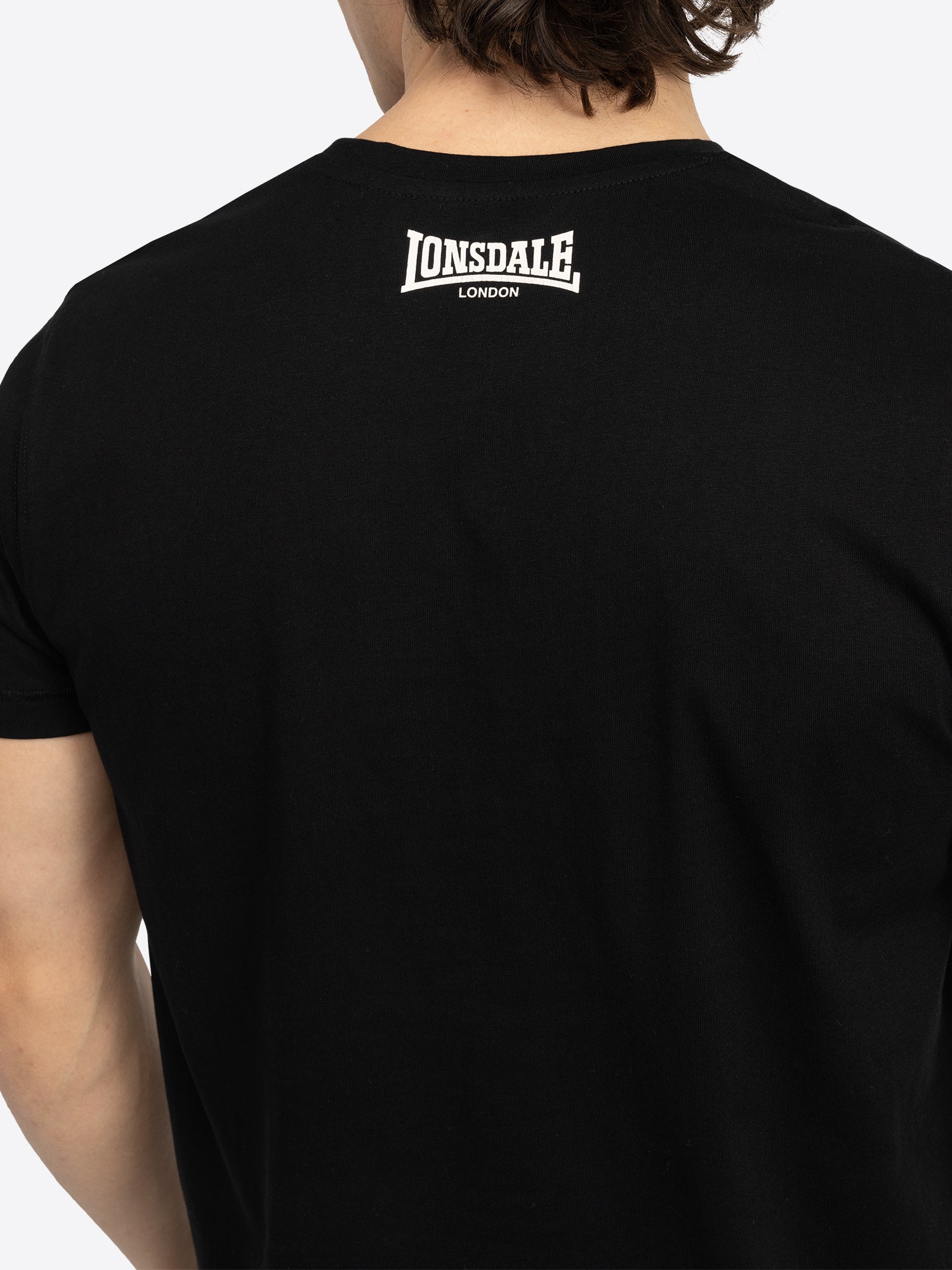  Футболка LONSDALE MINVER черная 