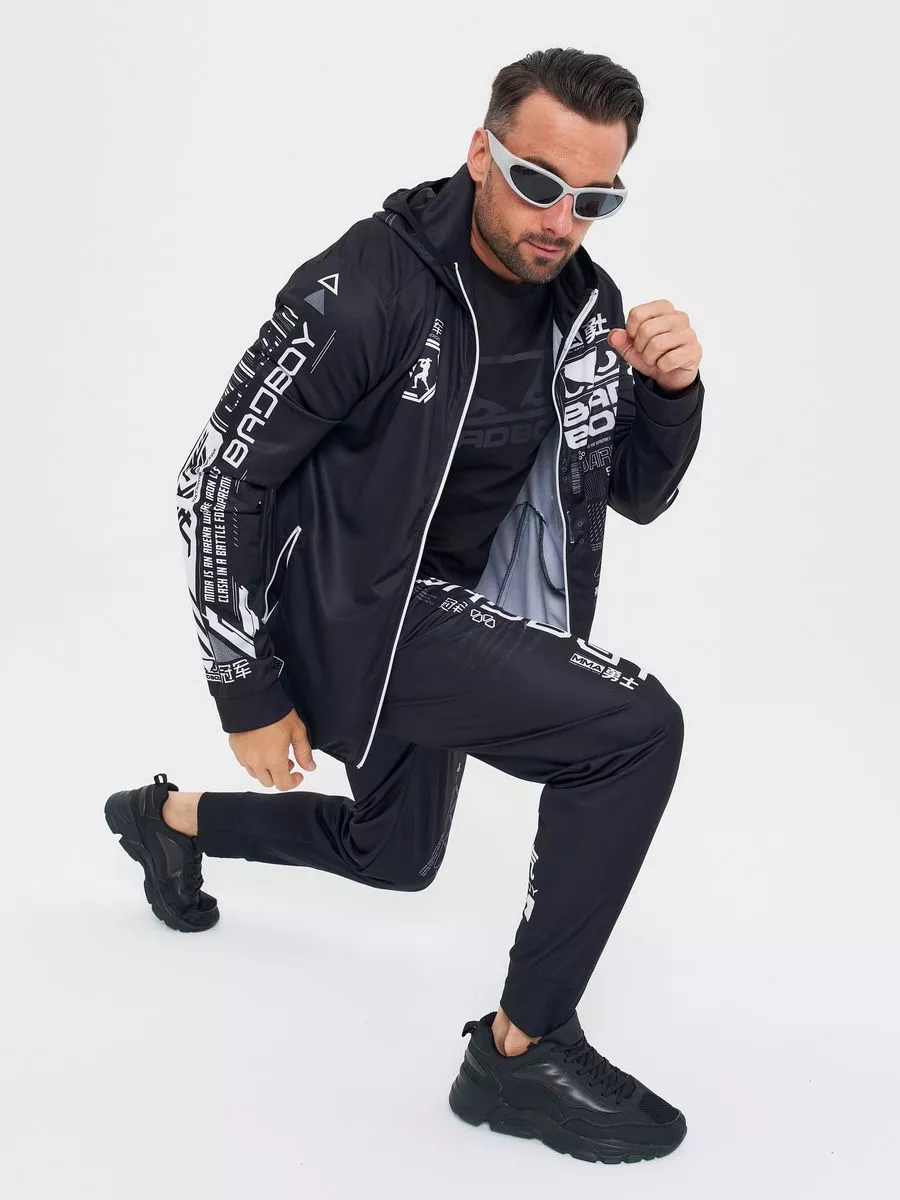  Костюм спортивный Bad Boy Street Korea черный 