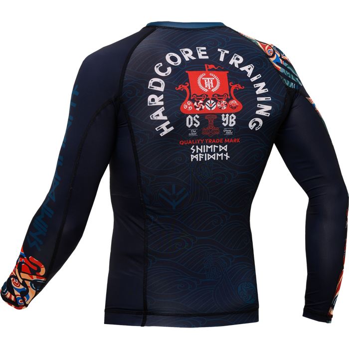  Рашгард Hardcore Training Nordic Pattern Multicolor LS 