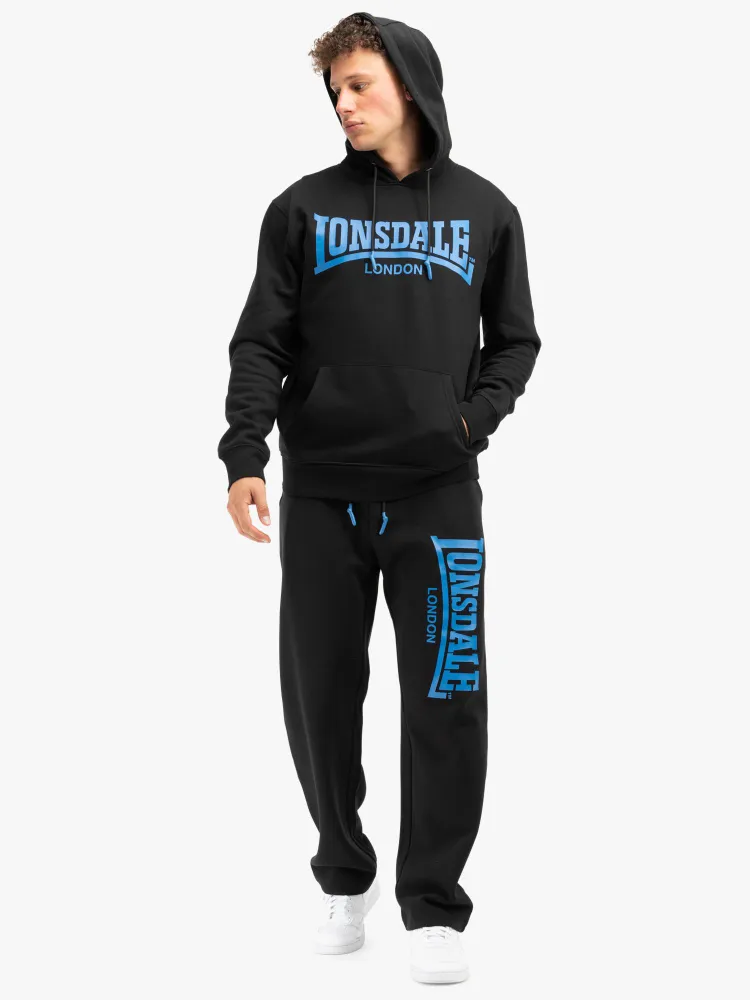  Худи LONSDALE CHATSWORTH Black/Blue 