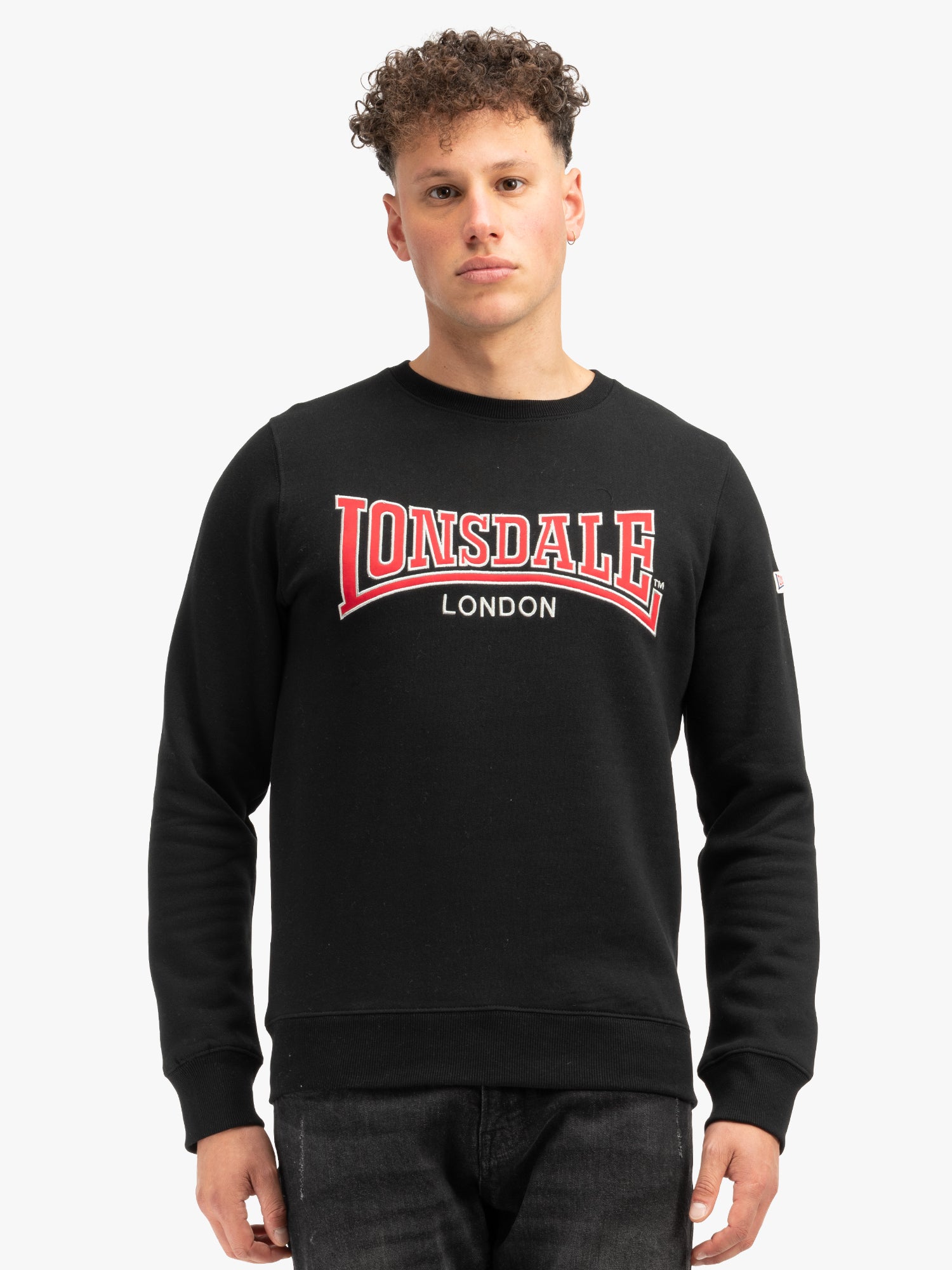  Толстовка LONSDALE BERGER LP181, цвет Black 