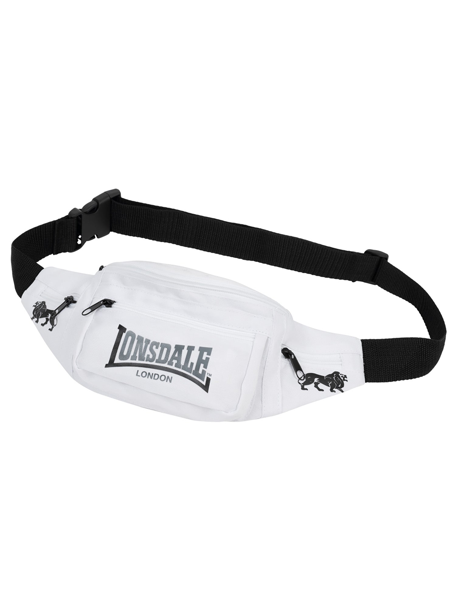  Сумка поясная Lonsdale HIP White/Black 