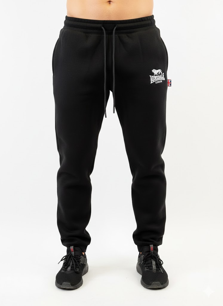 Спортивные штаны Lonsdale BK черные 