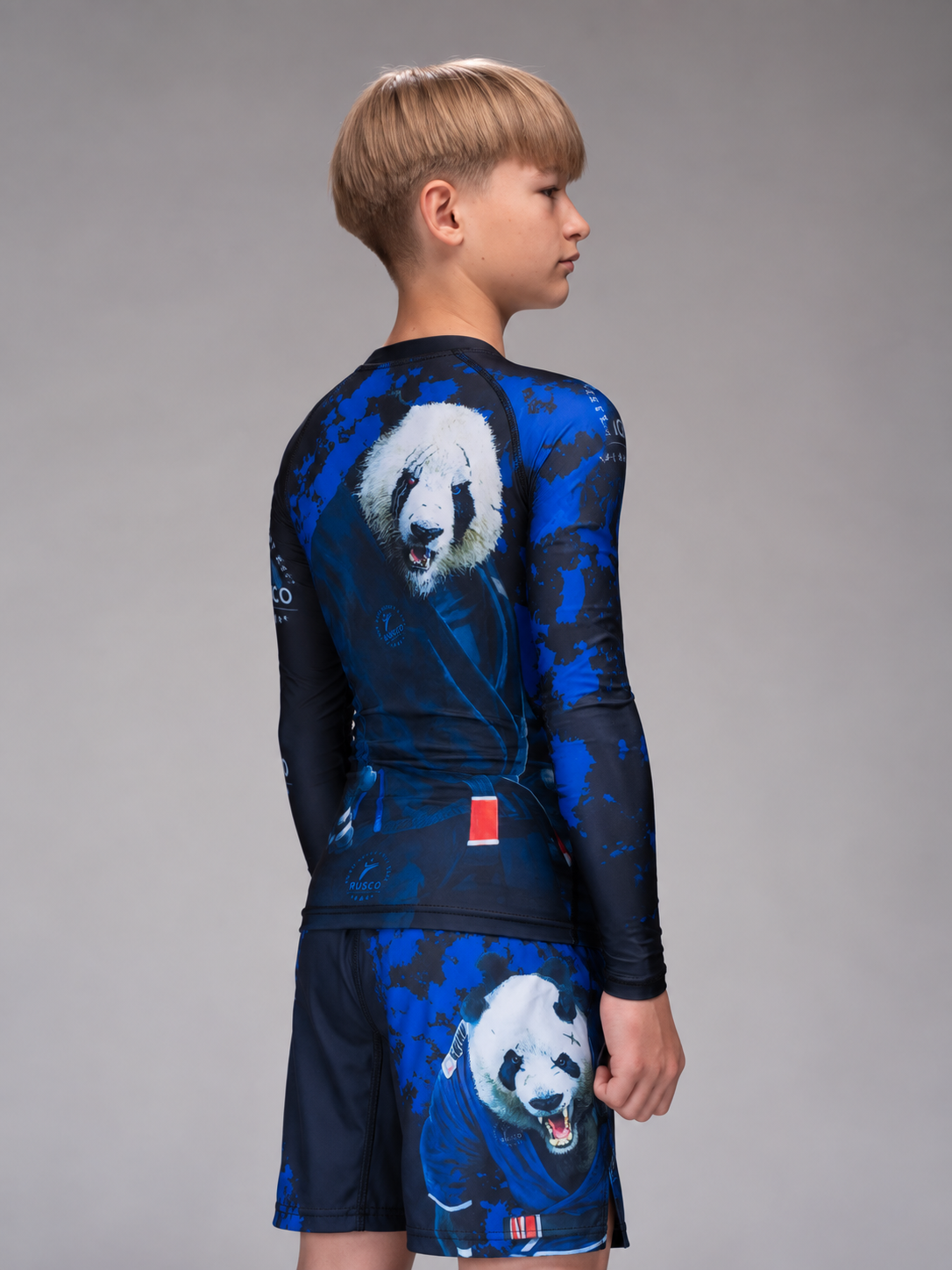  Рашгард Rusco Sport Panda детский 