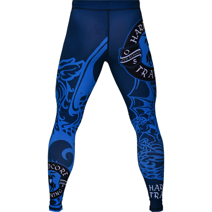  Компрессионные штаны Hardcore Training Heraldry Blue 