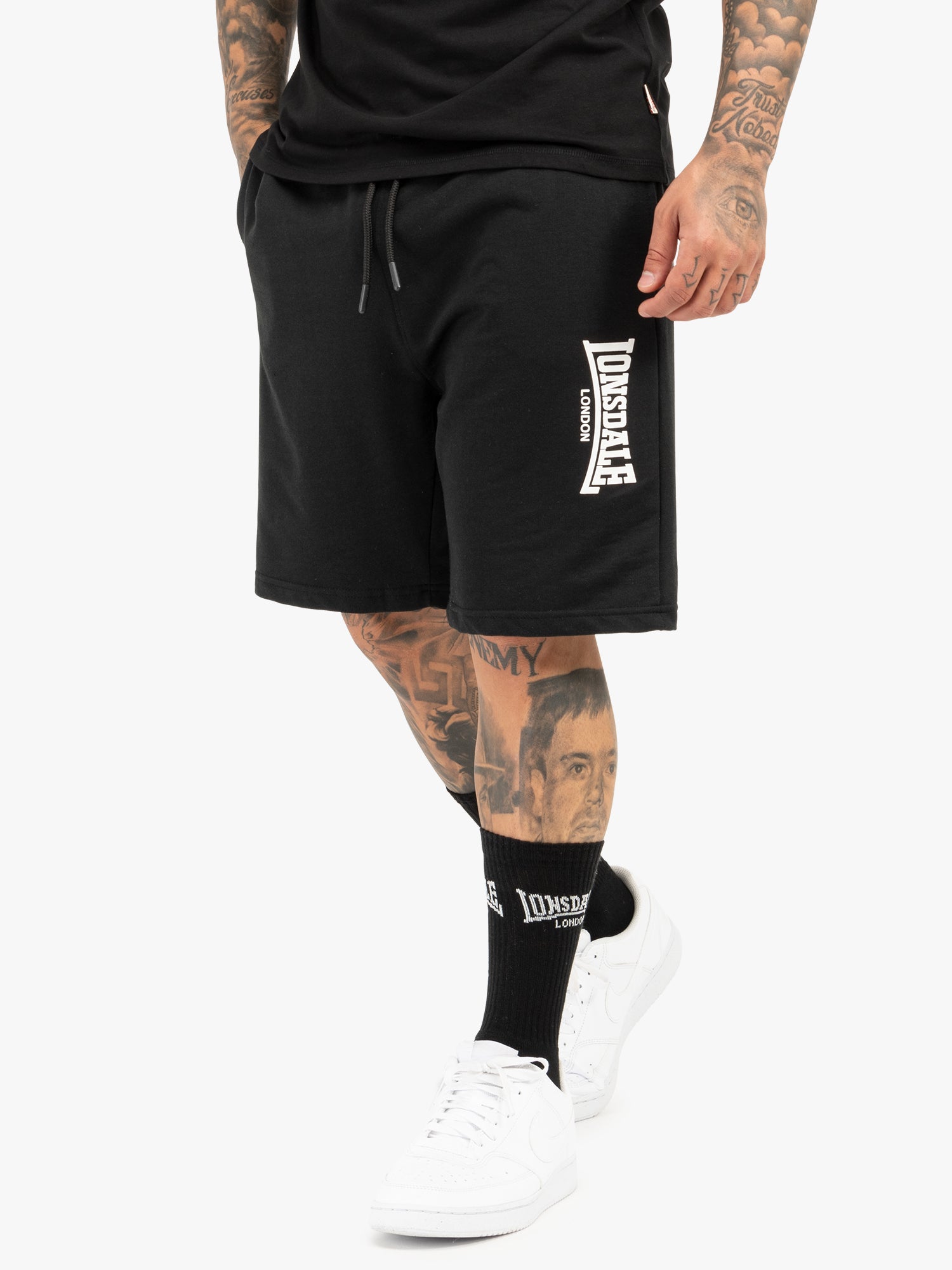  Шорты LONSDALE FRINGFORD черные 