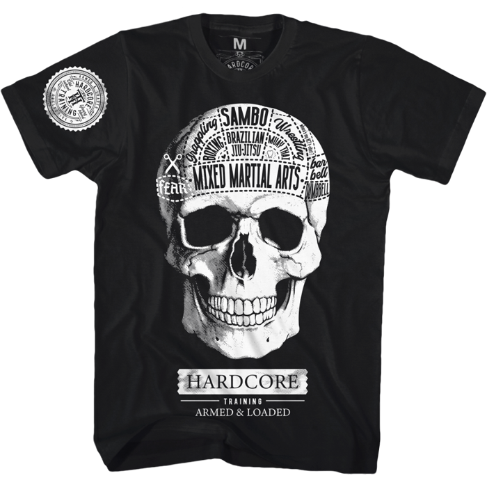 Футболка Hardcore Training Fear Zone Black — фото