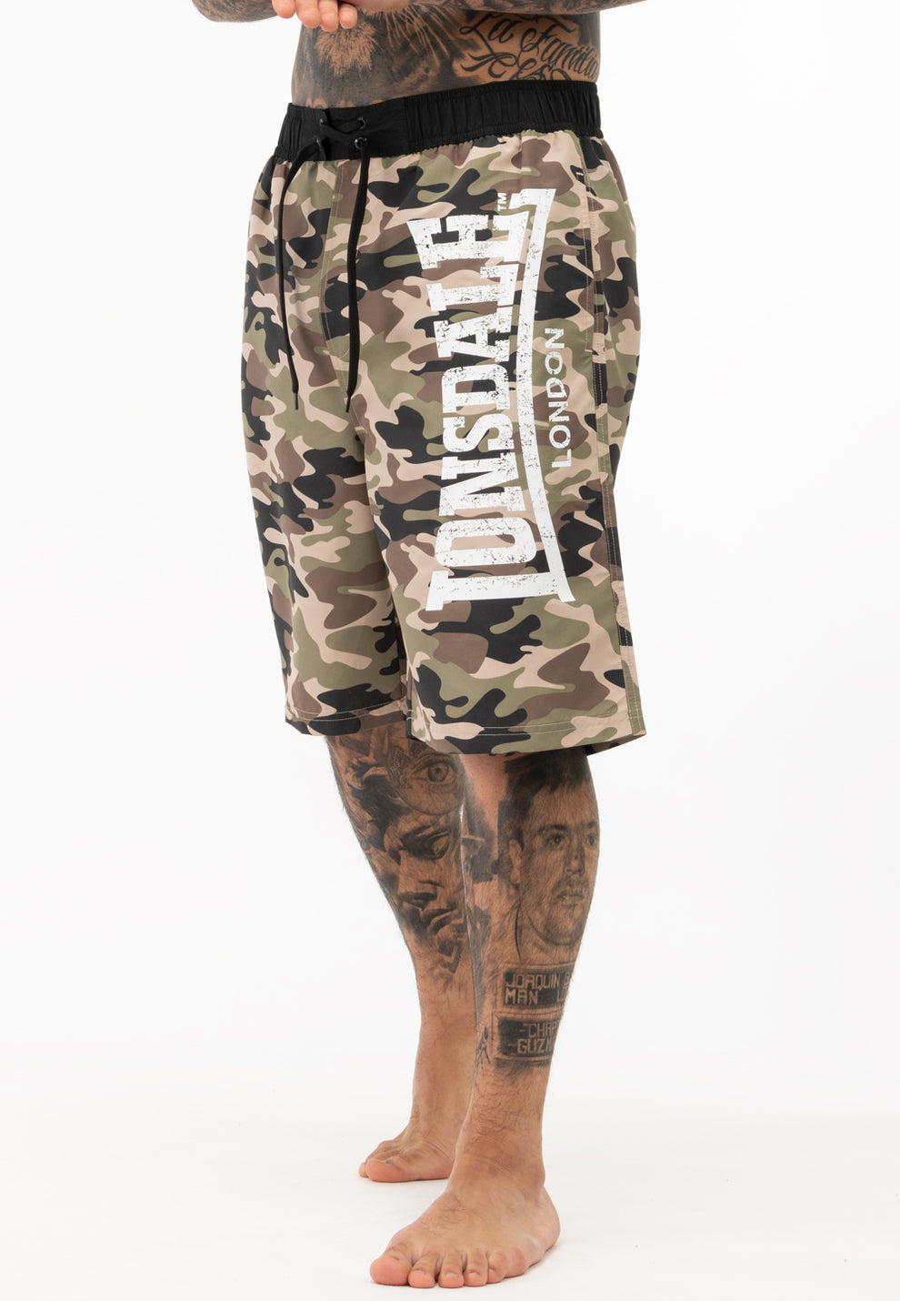  Шорты LONSDALE BALLYMENA Camo Woodland 