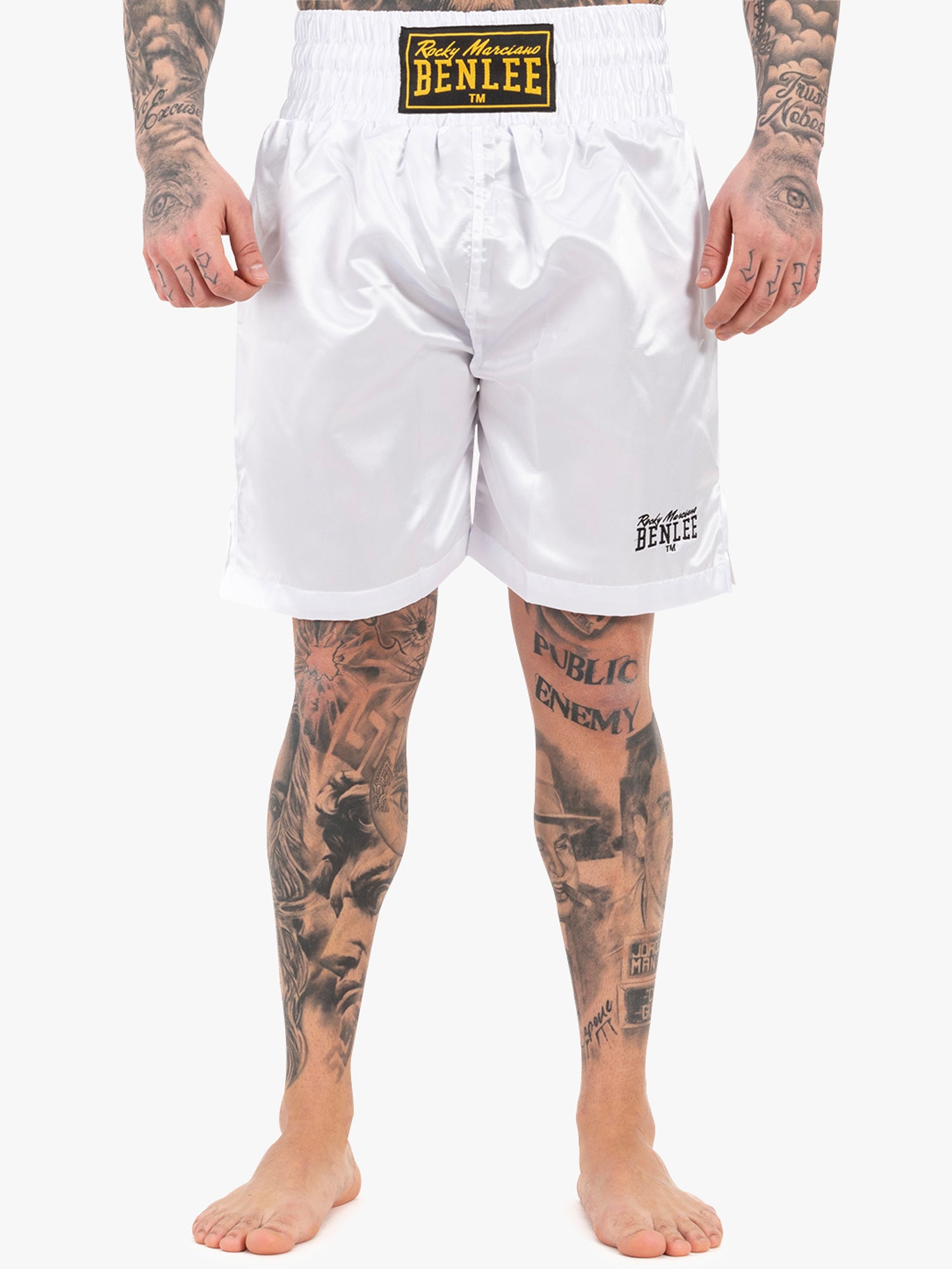  Боксерские шорты BENLEE UNI BOXING white 