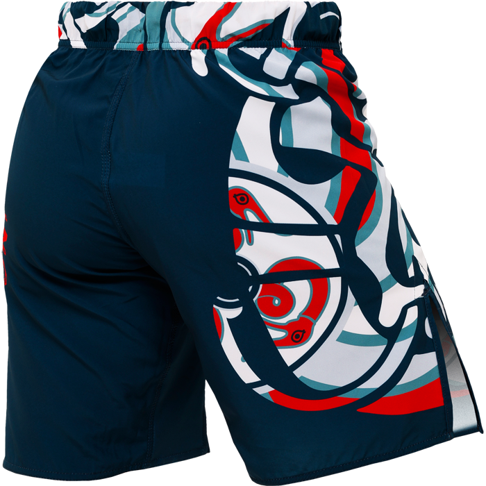  Шорты Hardcore Training Nordic Pattern Blue/White 