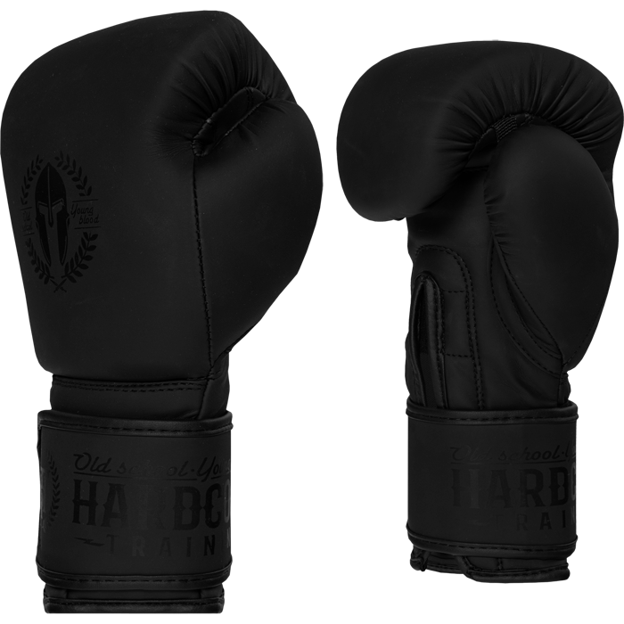  Боксерские перчатки Hardcore Training helmet PU black 