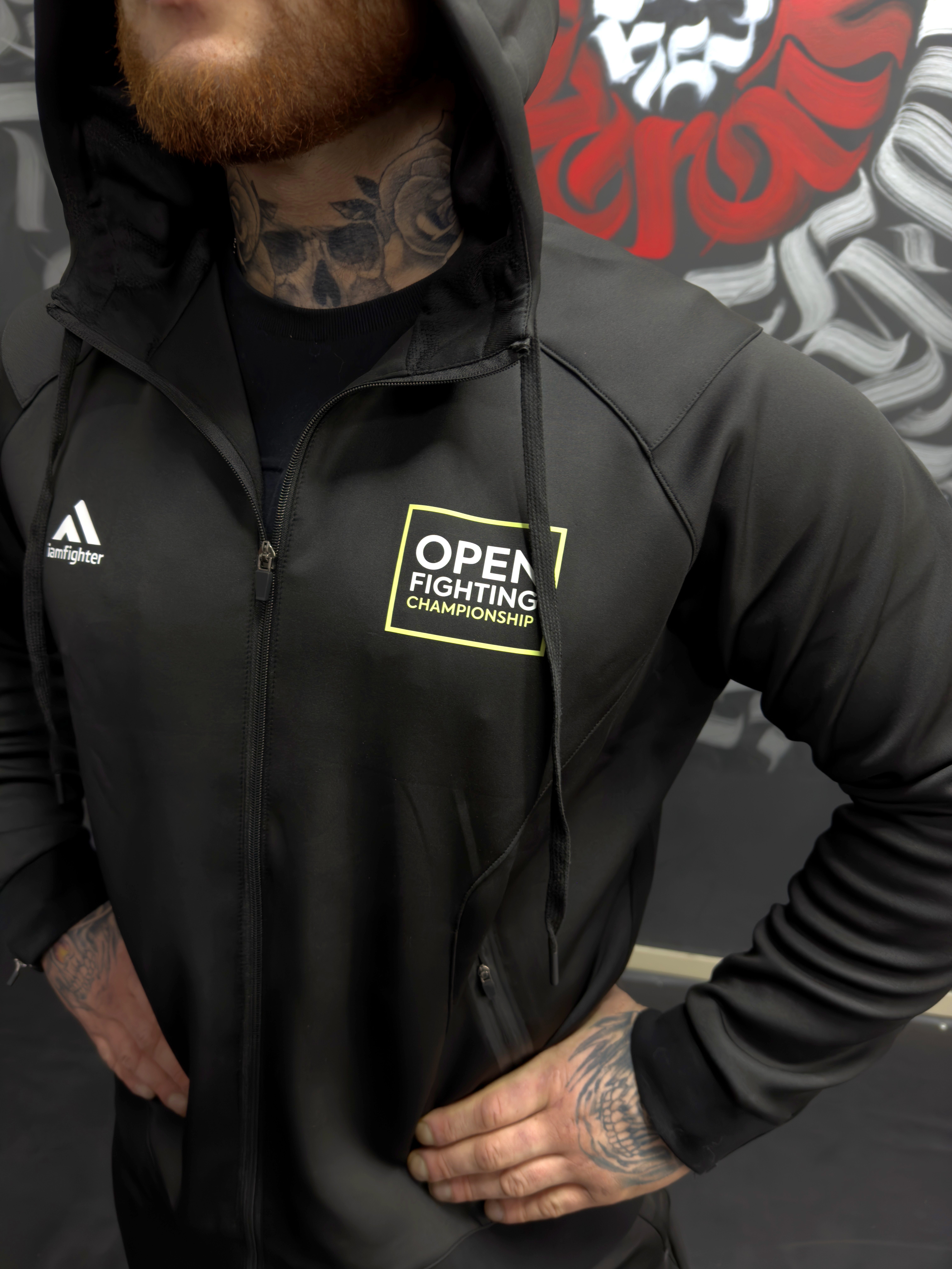  Спортивный костюм OpenFC Open Fighting Championship черный 