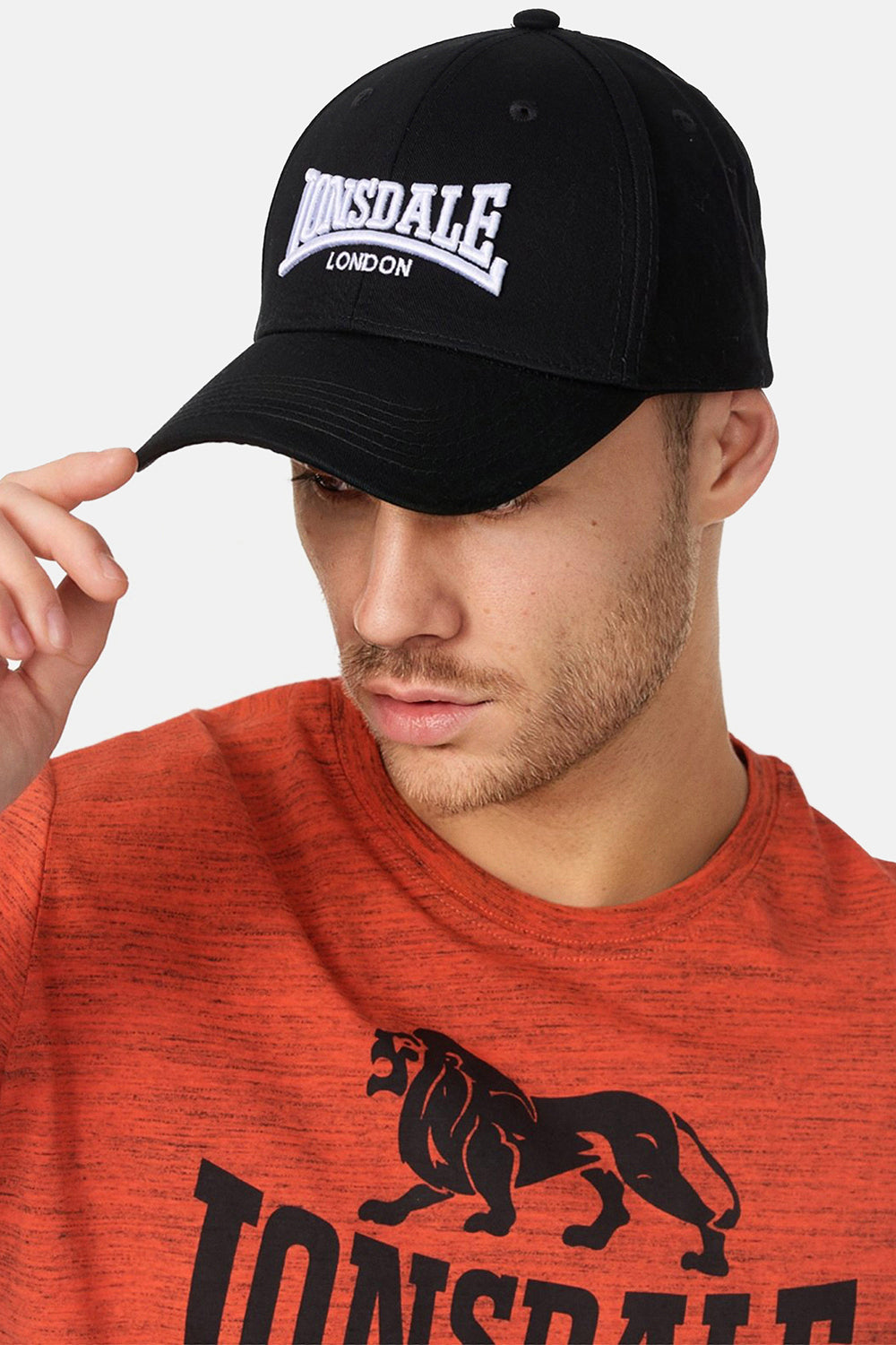 Бейсболка LONSDALE WIGSTON черная 