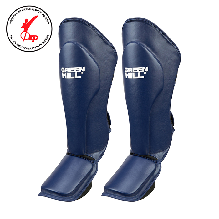  Защита голени и стопы GREEN HILL SIP-10692 синяя 