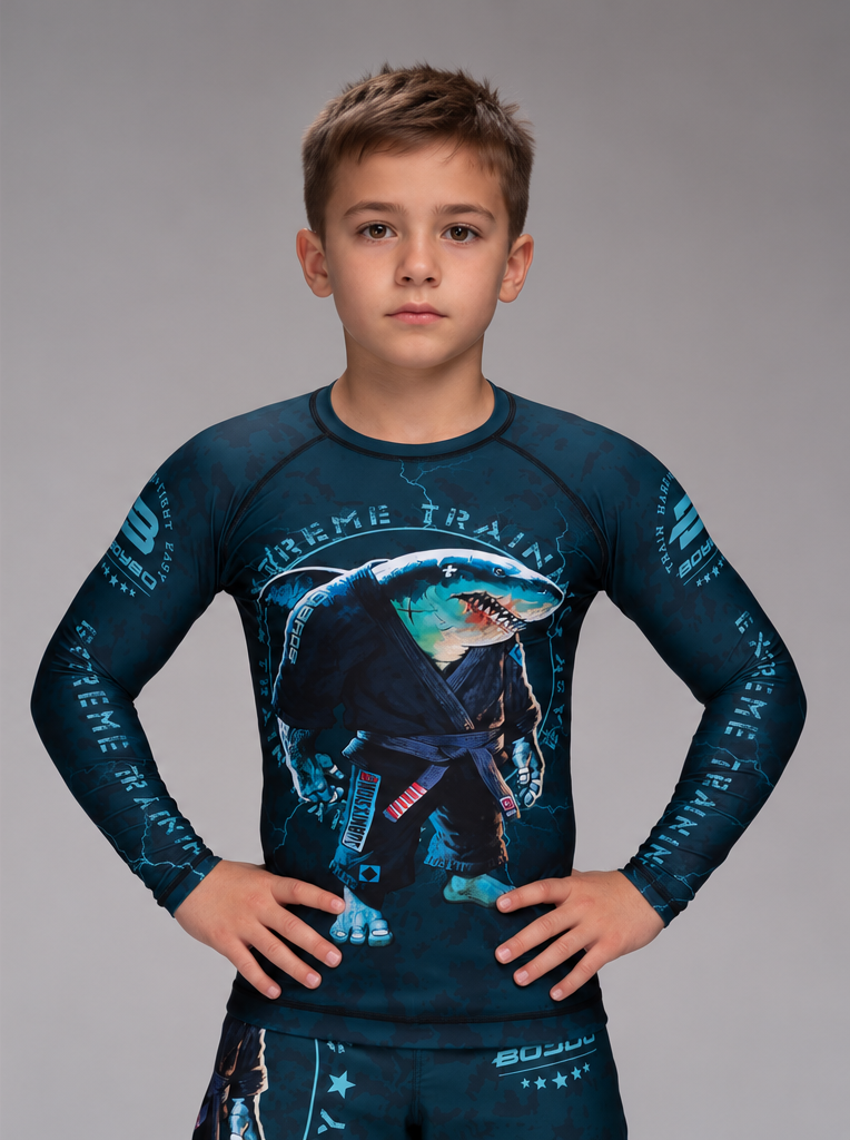  Рашгард BoyBo Russian Shark детский 