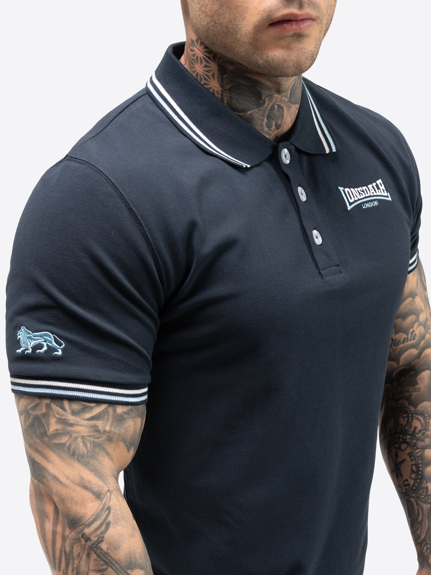  Поло LONSDALE EASTLEIGH синее 