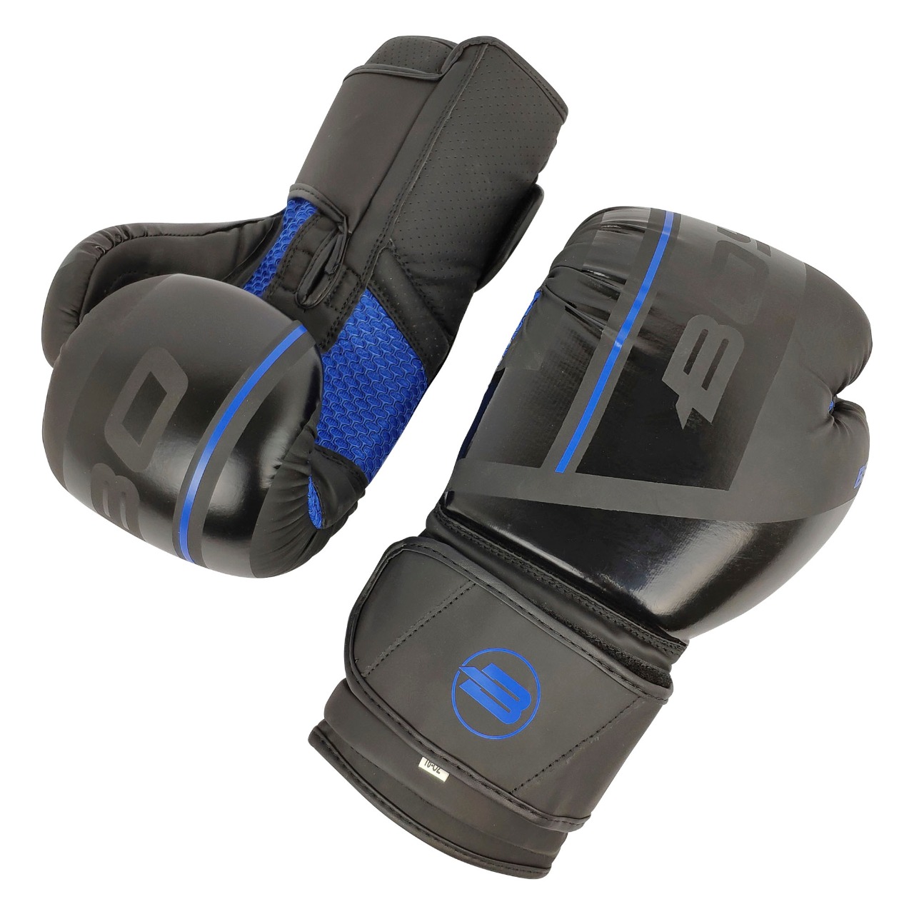  Боксерские перчатки BoyBo B-Series черно синие 