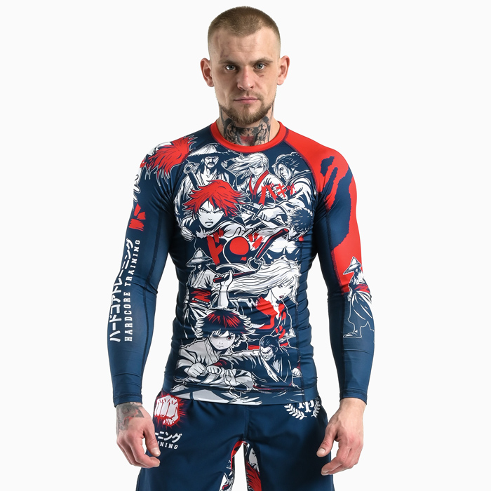  Рашгард Hardcore Training Manga Heroes LS 