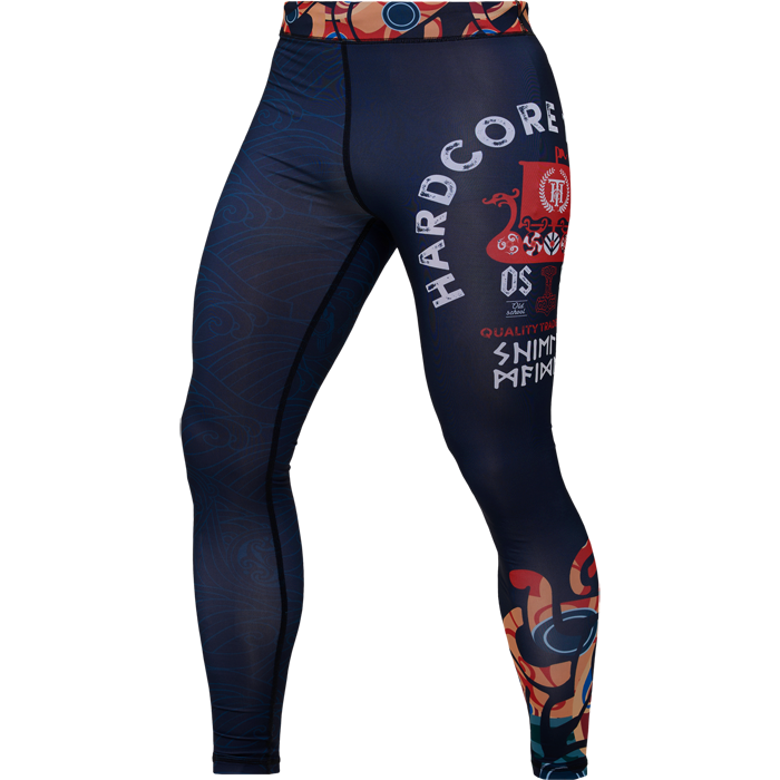  Компрессионные штаны Hardcore Training Nordic Pattern Multicolor 