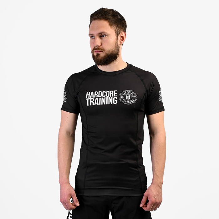  Рашгард Hardcore Training Recruit Black SS 