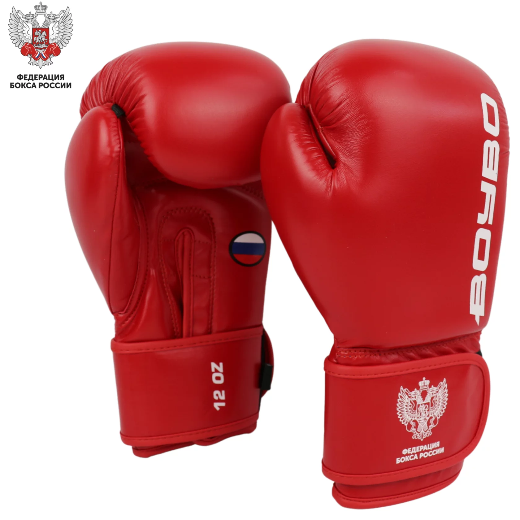  Боксерские перчатки BoyBo TITAN лицензированные красные 