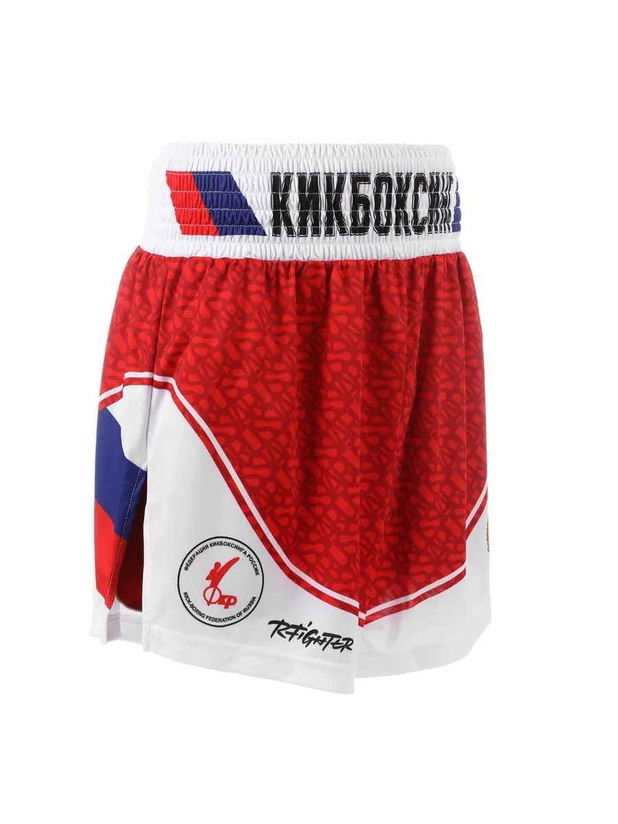  Шорты Кикбоксинг RFighter красные 