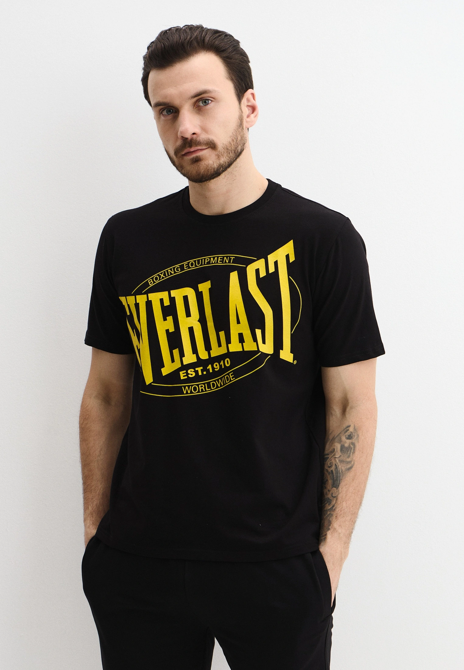  Футболка Everlast New Athentic черная 